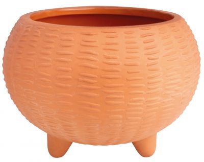 Terracotta Flowerpot outdoor Wheels SINGLE PIECES